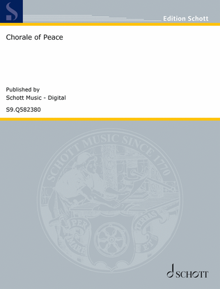 Book cover for Chorale of Peace