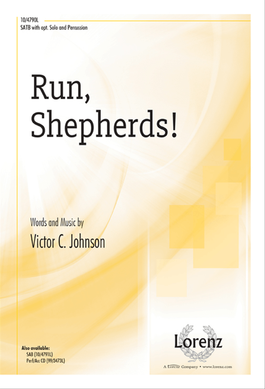 Run, Shepherds! 4-Part scores gallery preview page 1