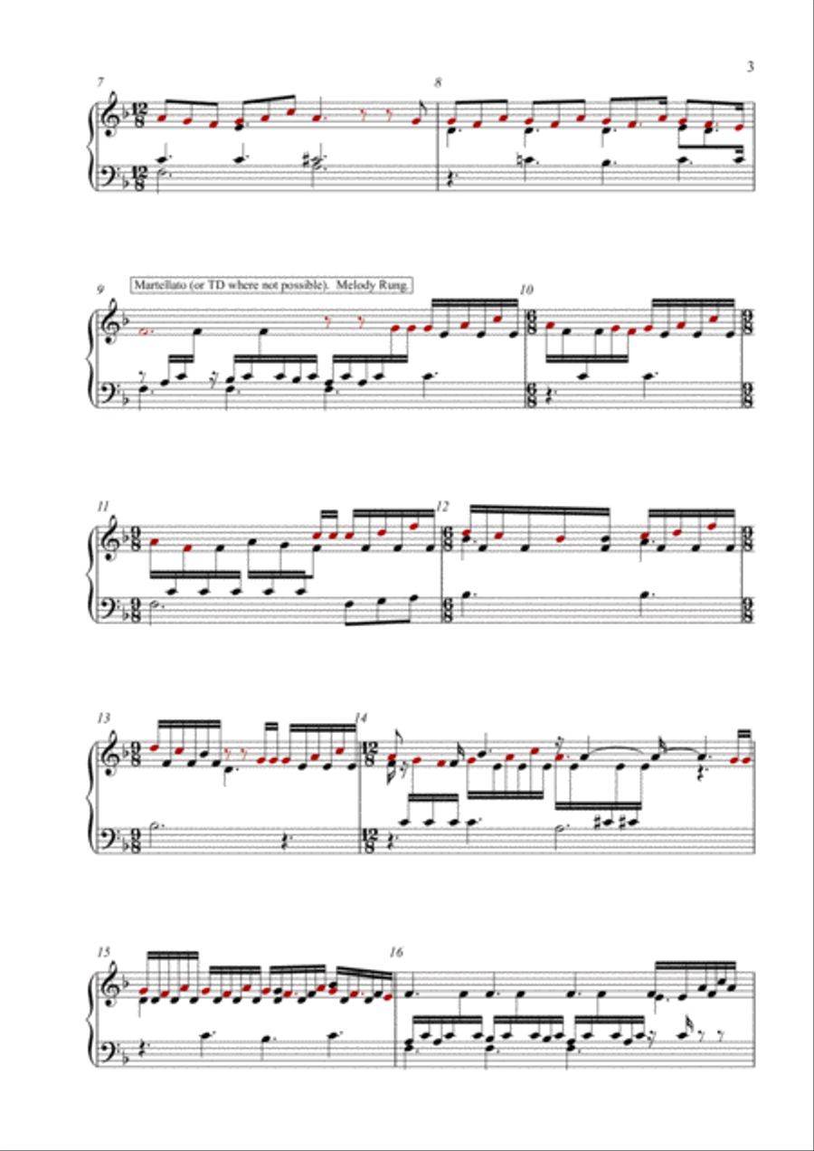 She's Always A Woman She's Always A Woman Handbell Choir scores gallery preview page 3