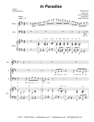 In Paradise (2-part choir - (TB) - Alternate Version)