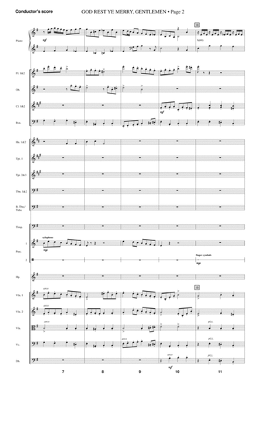 God Rest Ye Merry, Gentlemen (from A Symphony Of Carols) - Score