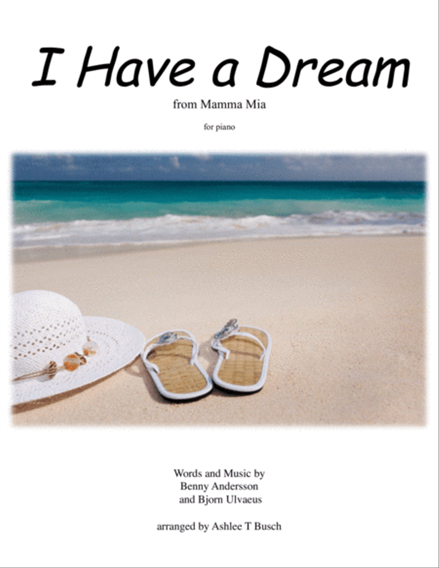 I Have A Dream Voice scores gallery preview page 1