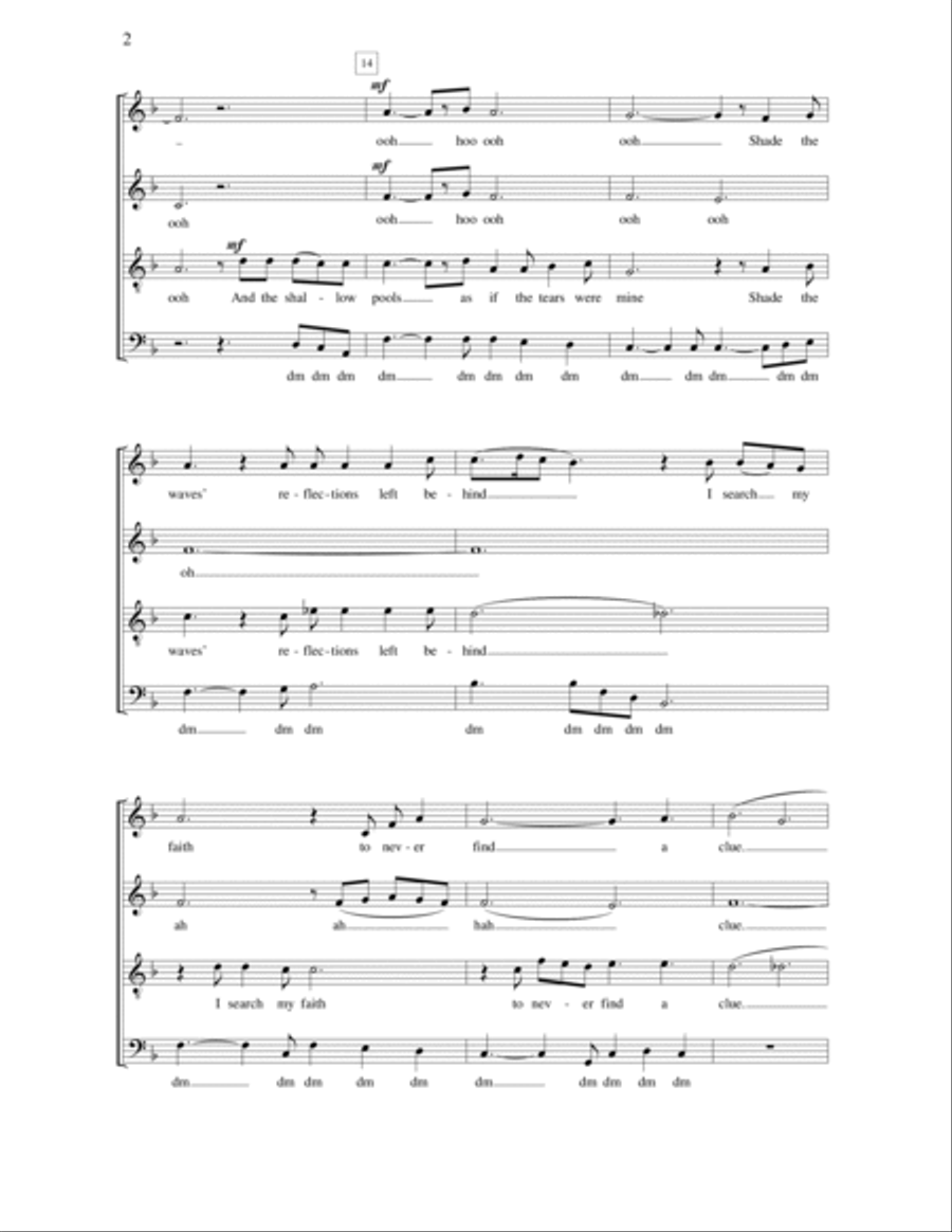Gone 4-Part scores gallery preview page 2