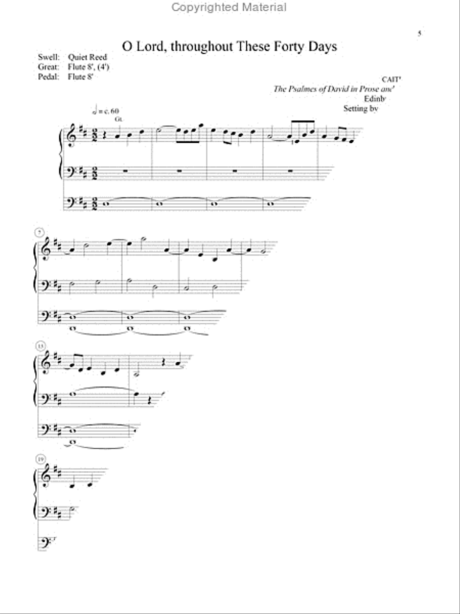 Twenty-Six Hymn Introductions Organ scores gallery preview page 3