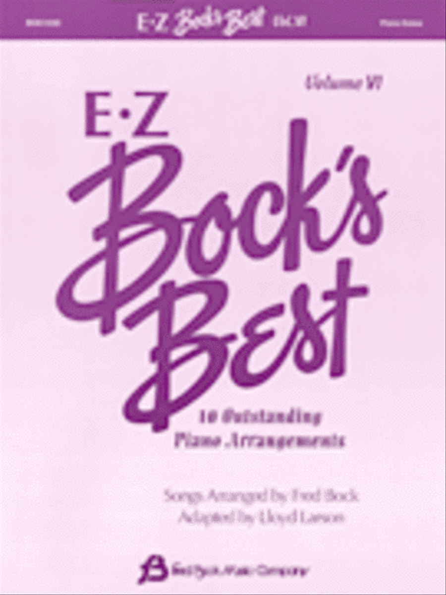 EZ Bock's Best - Volume VI Piano Solo scores gallery preview page 1