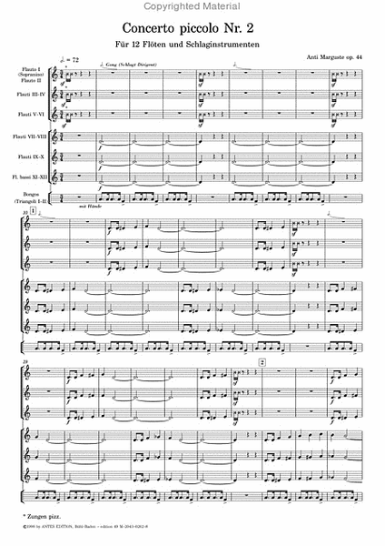 Concerto piccolo Nr. 2, op. 44