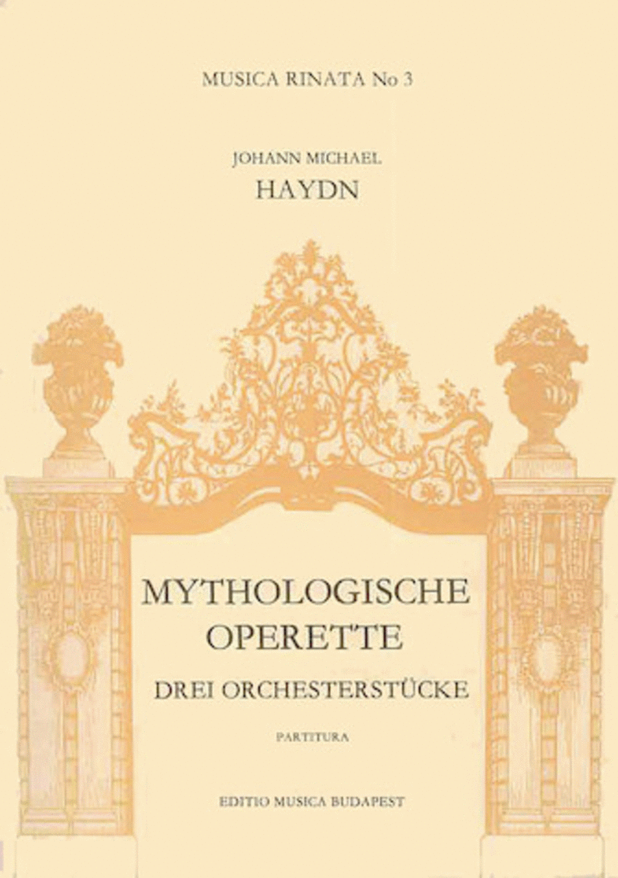 Three Pieces For Orchestra From Mythologische Operette Orchestra scores gallery preview page 1