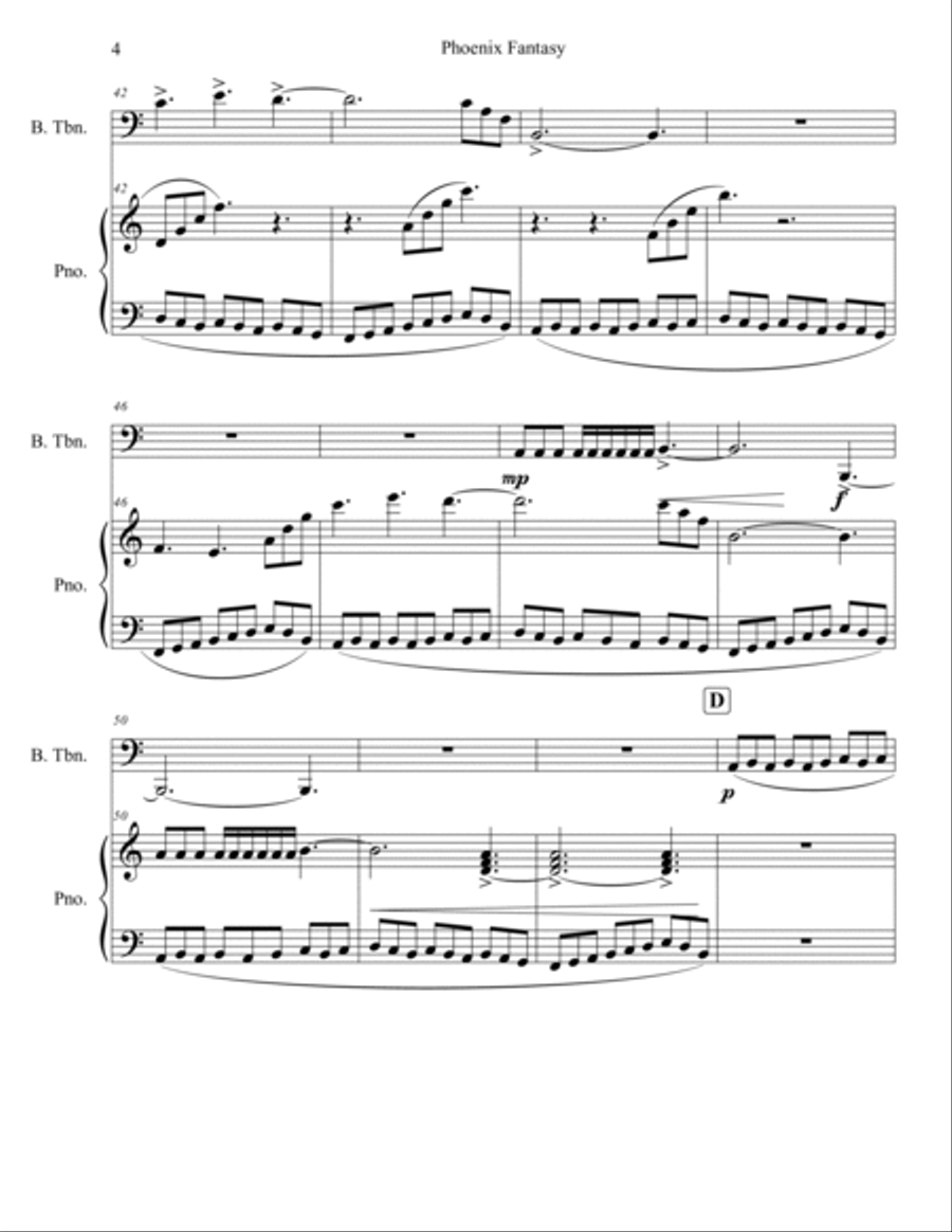 Phoenix Fantasy Piano scores gallery preview page 6
