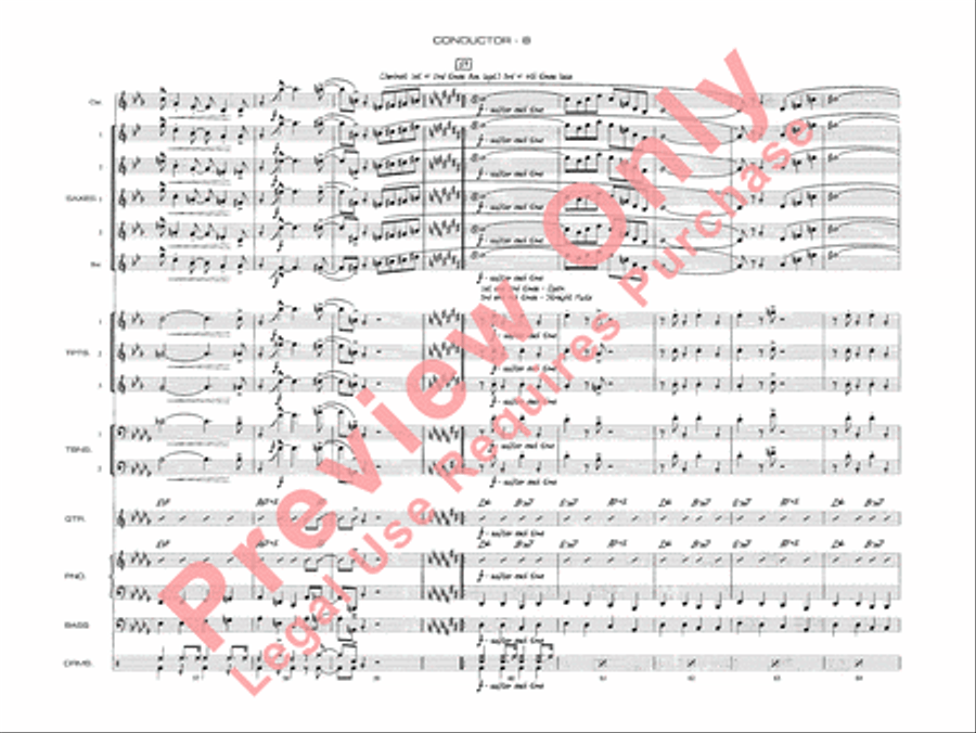 A Salute to Benny Goodman Jazz Ensemble scores gallery preview page 10