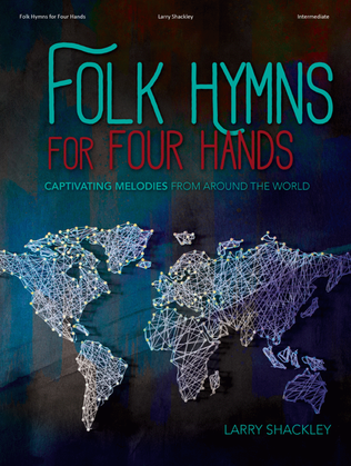 Book cover for Folk Hymns for Four Hands