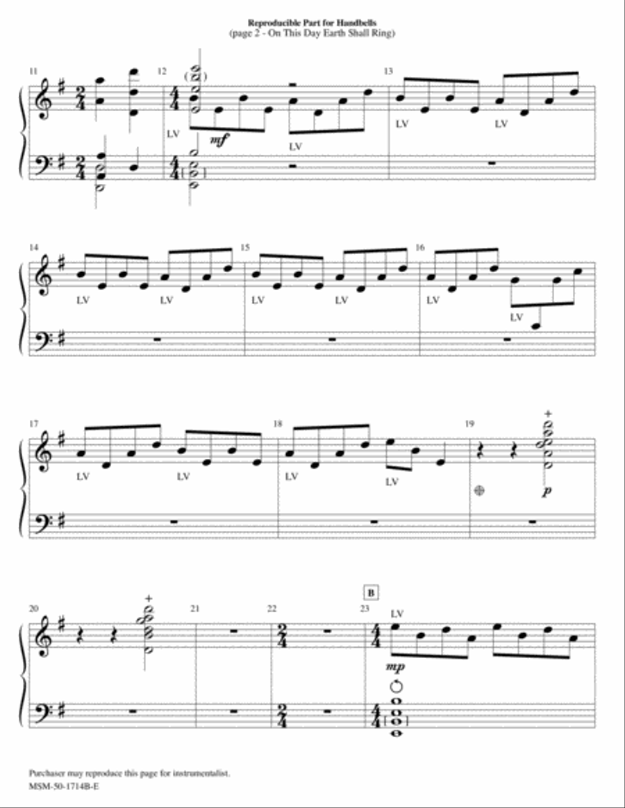 On This Day Earth Shall Ring Choir scores gallery preview page 4