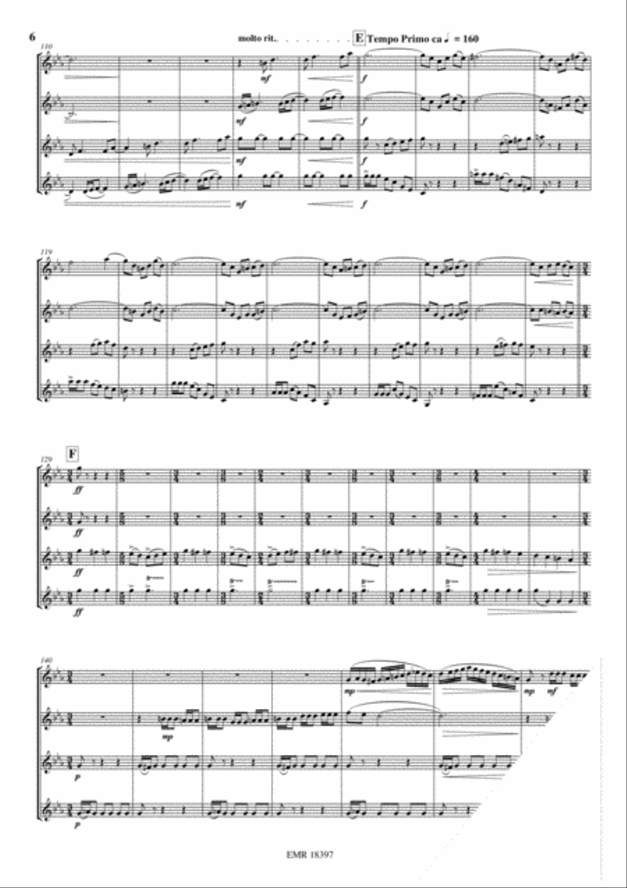 The Navigators Brass Ensemble scores gallery preview page 6