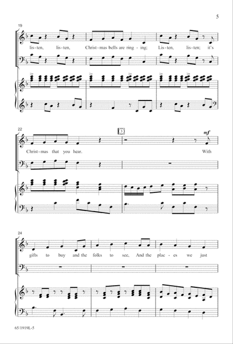 The Perfect Christmas 4-Part scores gallery preview page 7