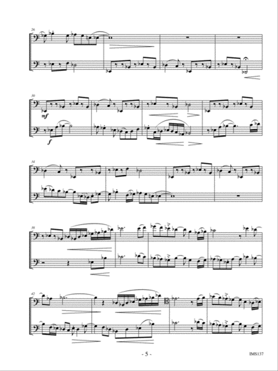 Valley of the Sun Bassoon scores gallery preview page 3
