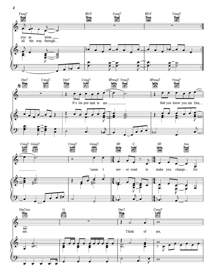 Hello, It's Me Hello, It's Me Piano, Vocal, Guitar scores gallery preview page 2