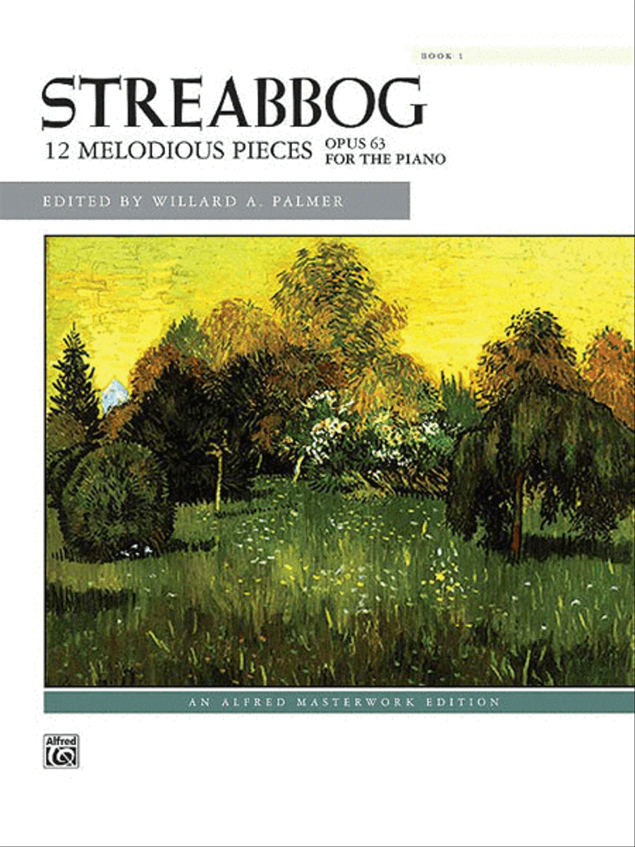 Streabbog -- 12 Melodious Pieces, Book 1, Op. 63 Piano Solo scores gallery preview page 1