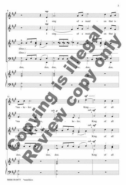 God's Mother Be (Choral Score) image number null