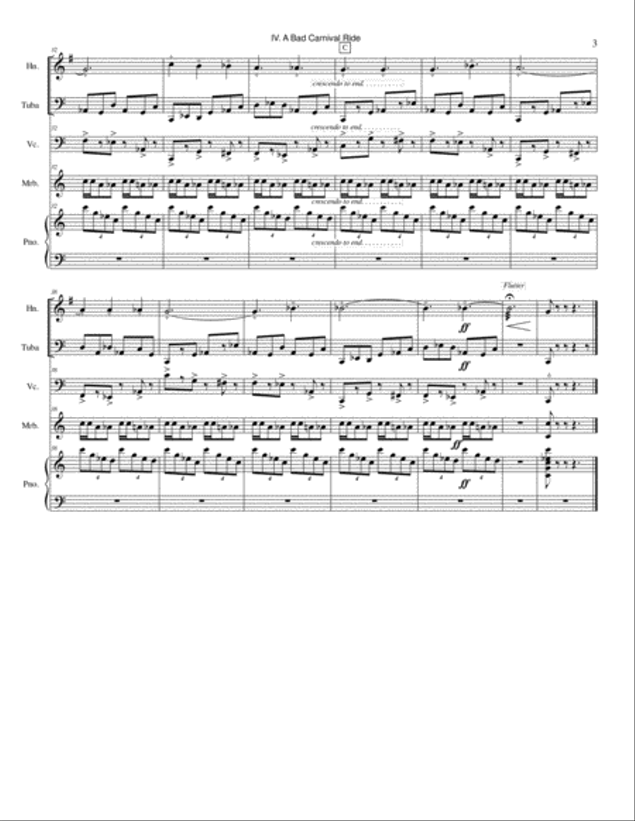 Napkin Pieces Napkin Pieces Horn scores gallery preview page 4