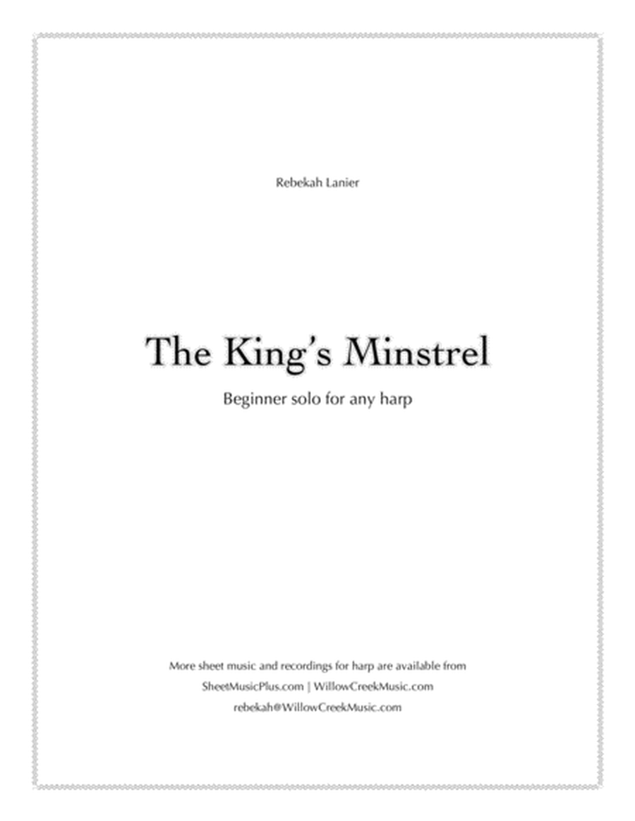 The King's Minstrel - solo for beginner harpists image number null