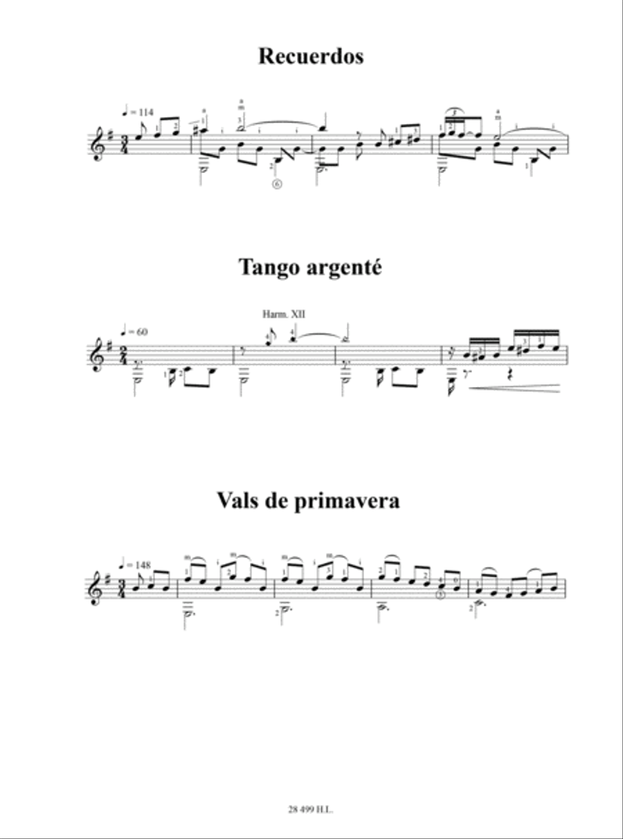 Couleurs Latines Acoustic Guitar scores gallery preview page 3