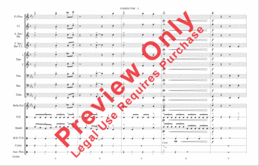 Love Me Do Marching Band scores gallery preview page 4