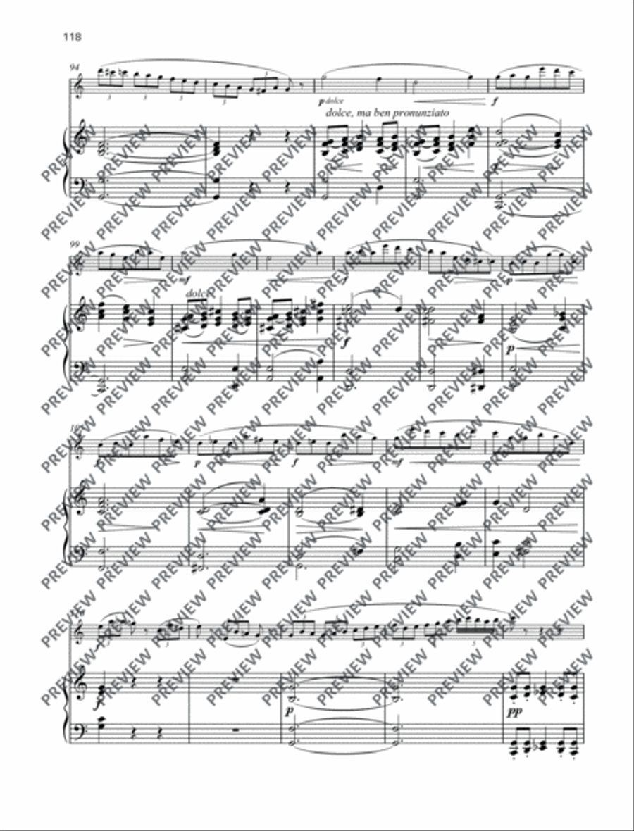 Suite Flute Solo scores gallery preview page 6