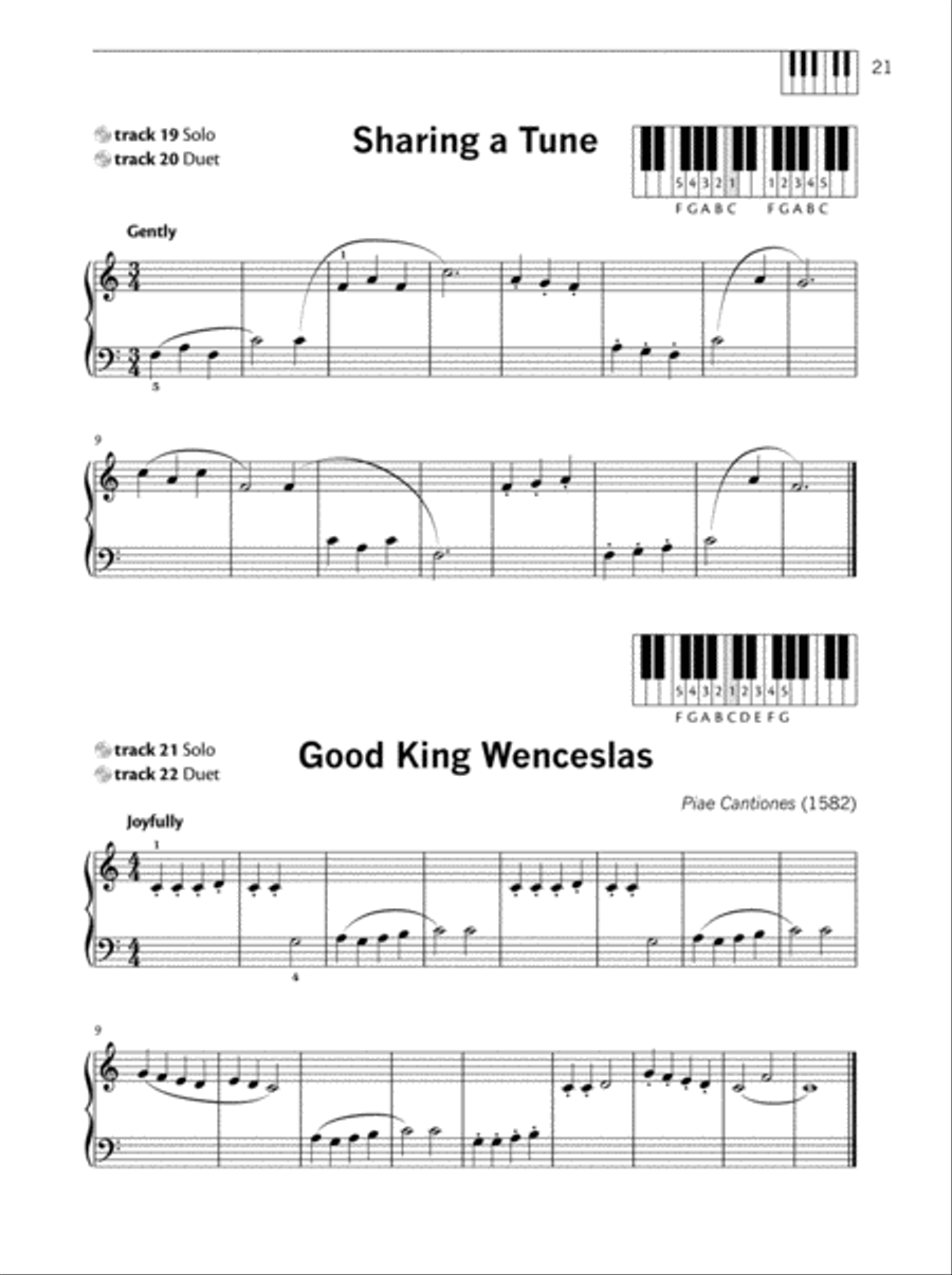 Pianoworks Book 1 Piano Method scores gallery preview page 3