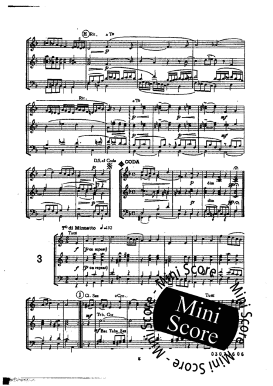 Salzburg Suite Concert Band scores gallery preview page 7