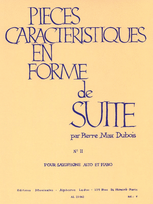 Book cover for Characteristic Pieces In The Form Of A Suite (to The Russian Woman)
