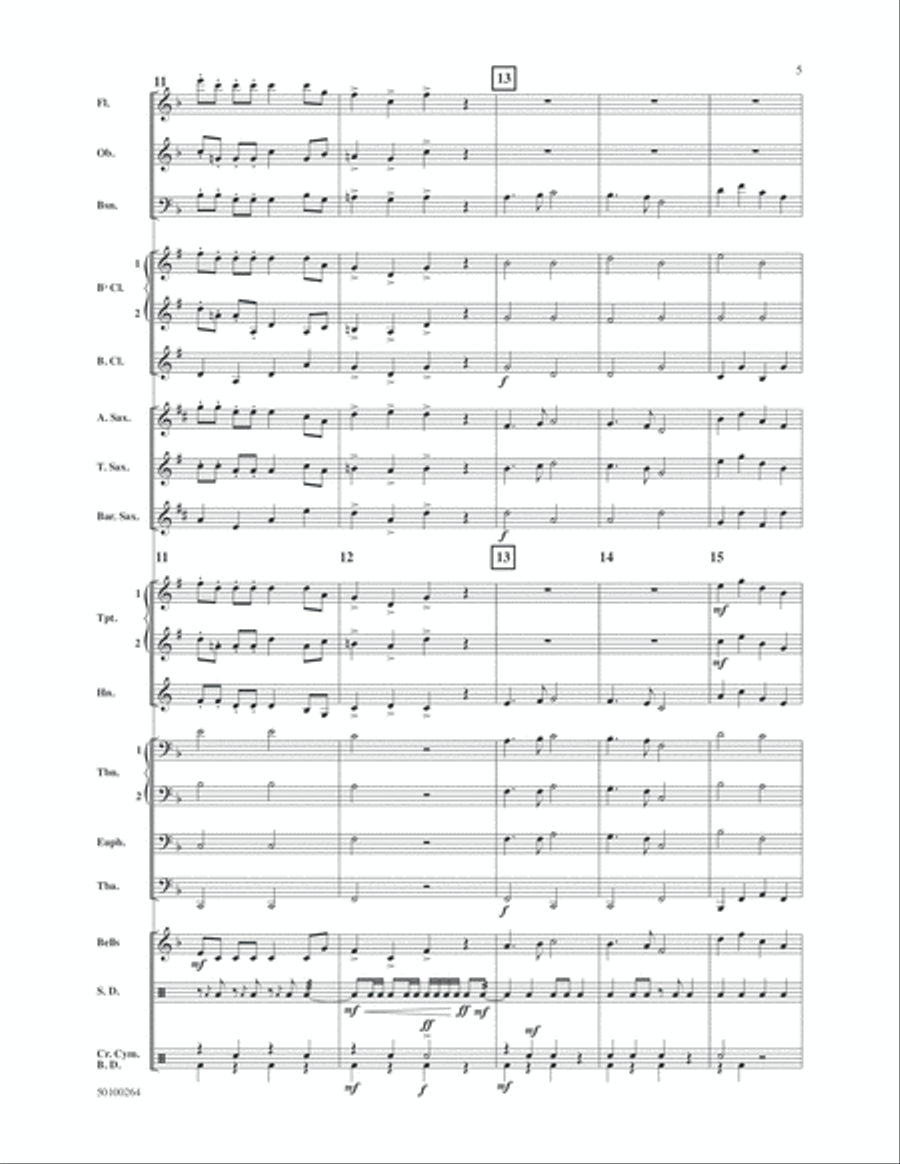 Revelry Concert Band scores gallery preview page 5