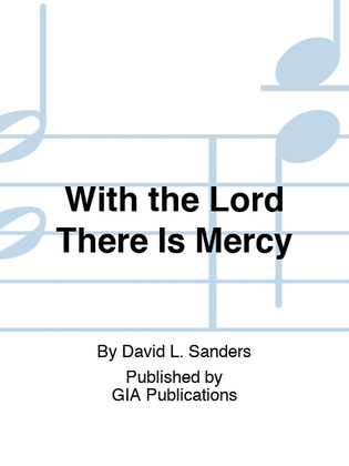 Book cover for With the Lord There Is Mercy