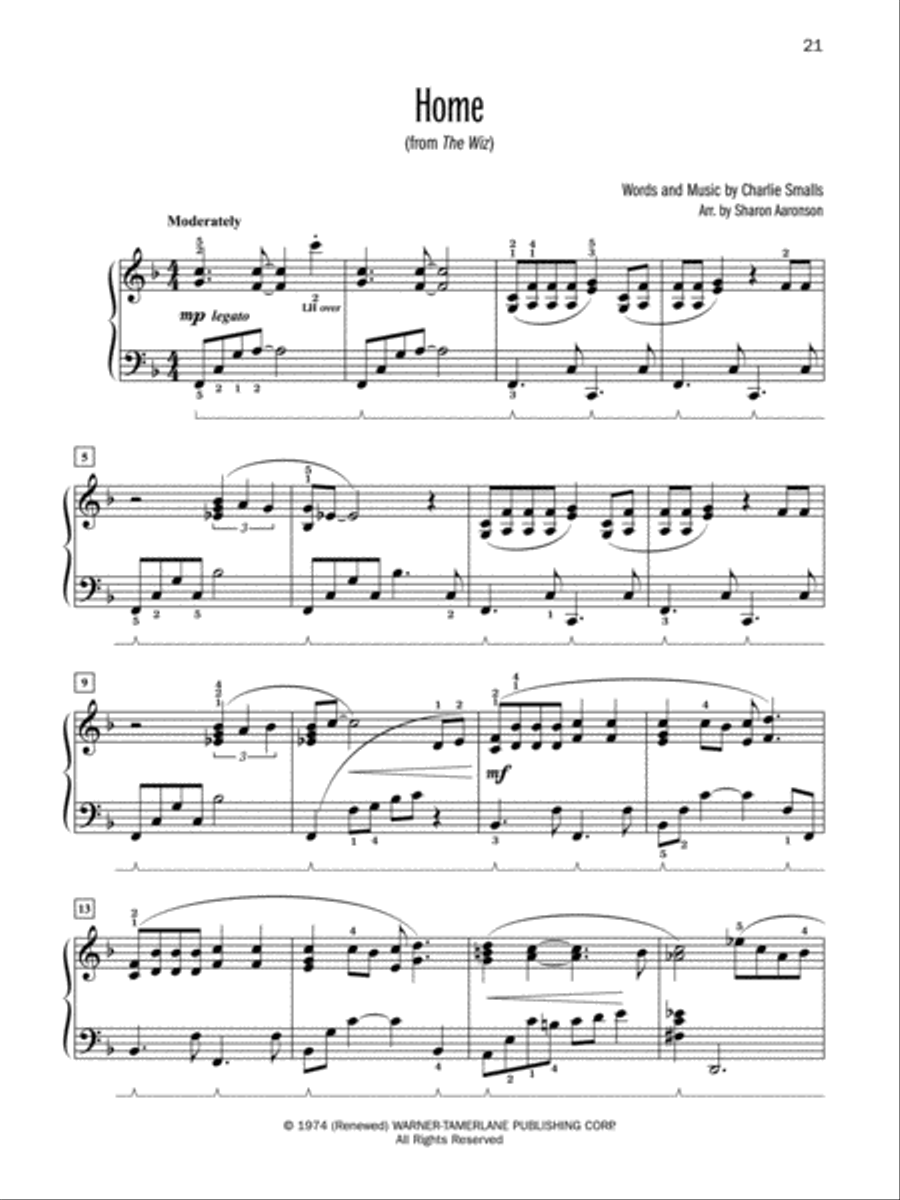 Top 10 Broadway Classics Top 10 Broadway Classics Piano Solo scores gallery preview page 3