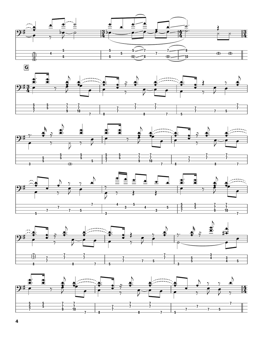 The Vision Electric Guitar scores gallery preview page 4