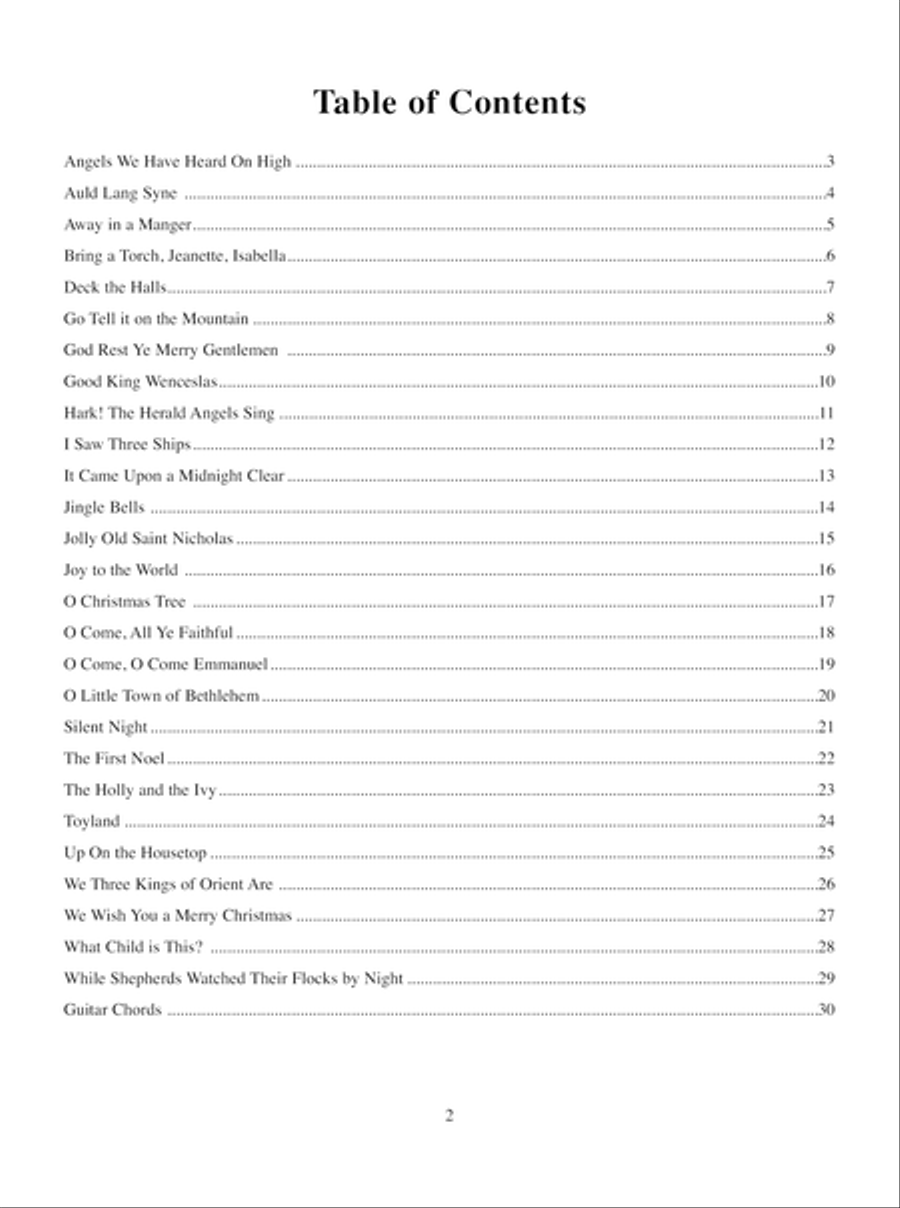 Dobro Christmas Songbook Dobro scores gallery preview page 3