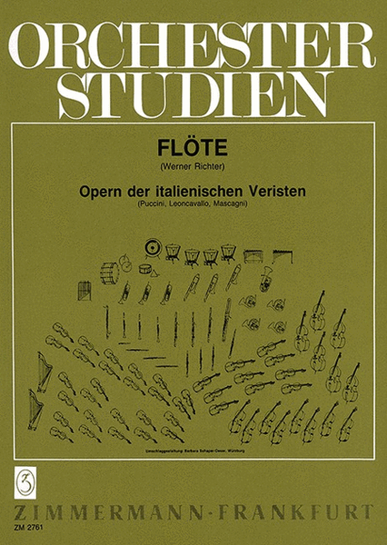 Orchsetra studies for Flute