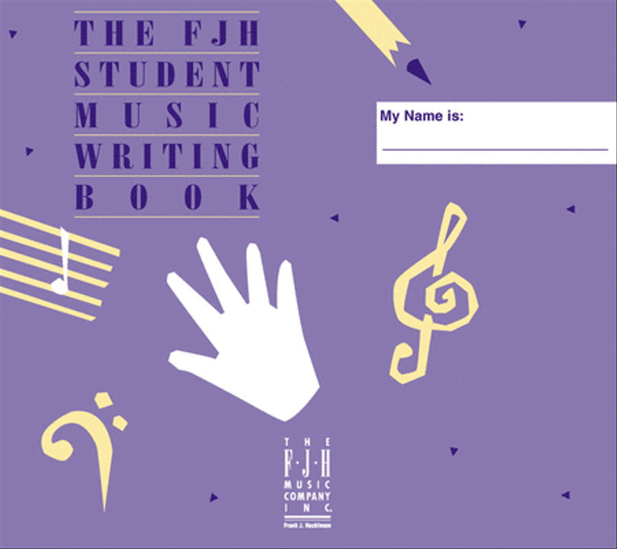 Student Music Writing Book Staff Paper scores gallery preview page 2