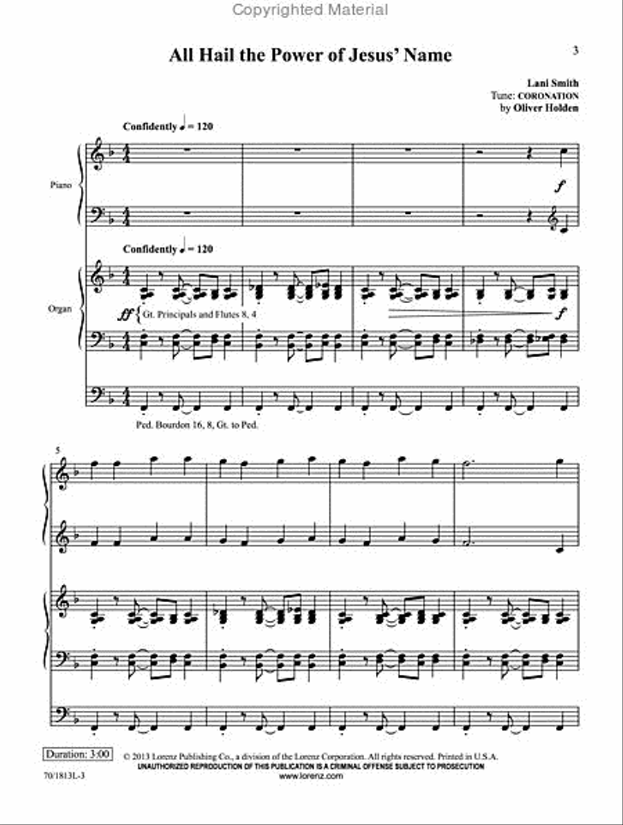 The Church Triumphant Organ scores gallery preview page 2