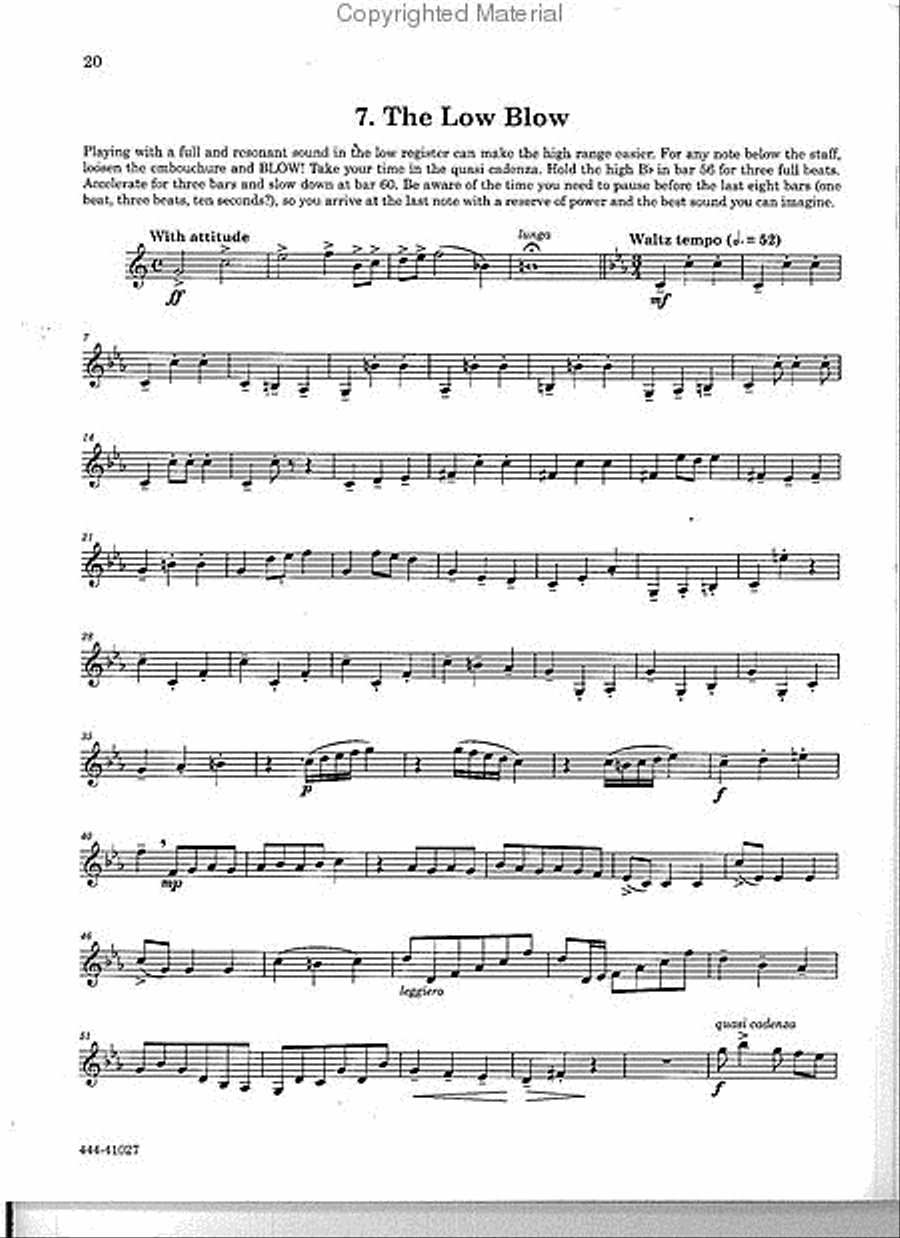 Lips Of Steel, Trumpet Lips Of Steel, Trumpet Chamber Music scores gallery preview page 2