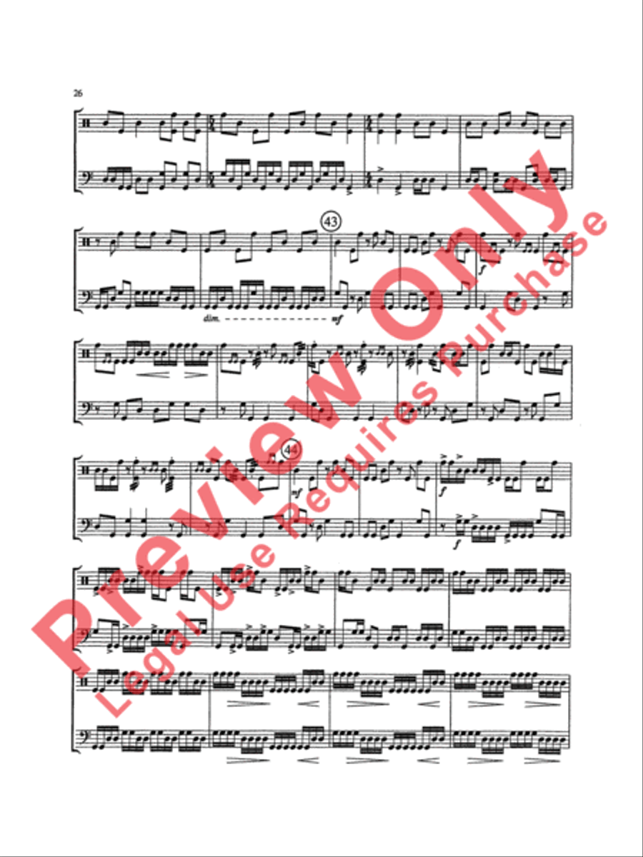 Triptych Percussion Ensemble scores gallery preview page 29