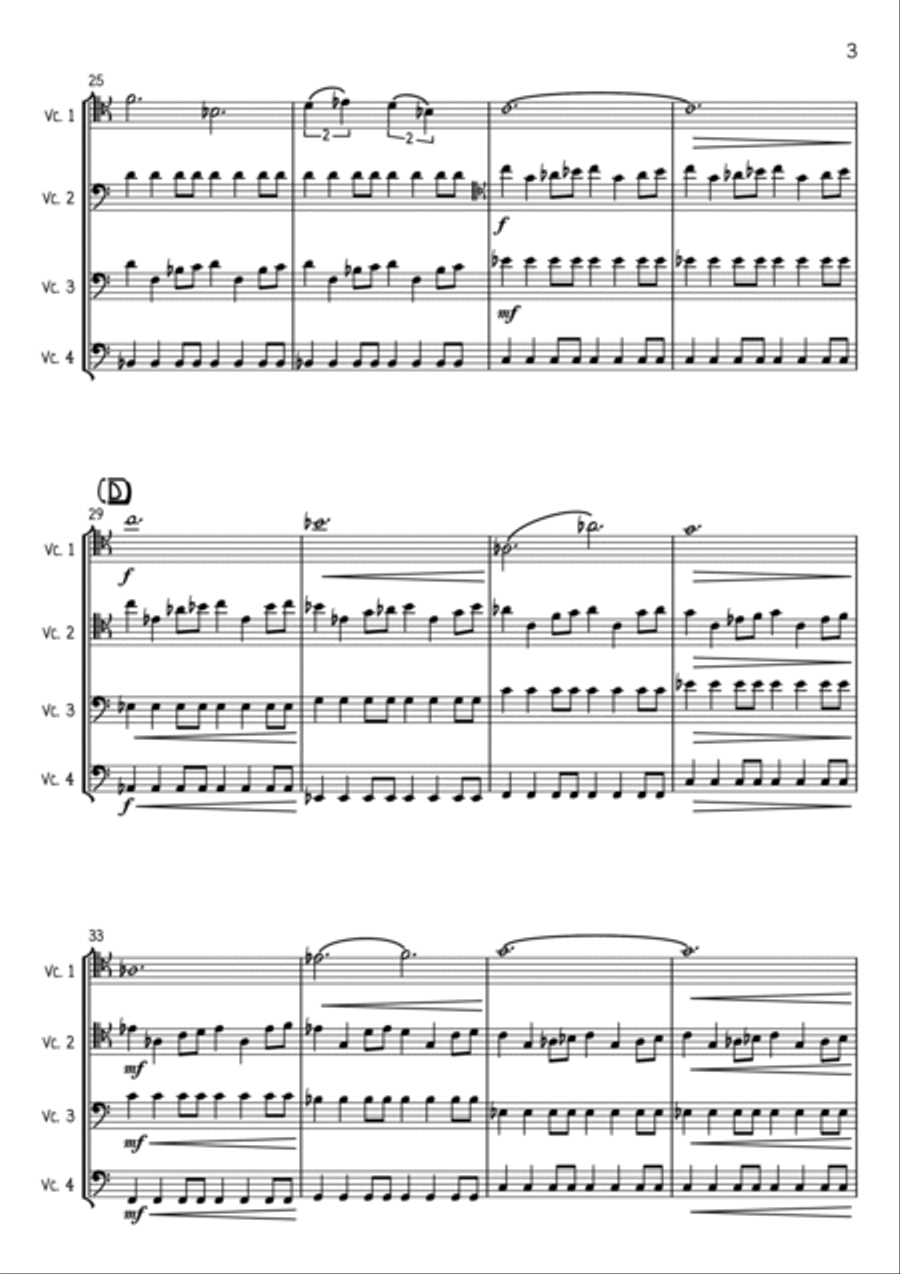 Game Of Thrones Game Of Thrones Cello scores gallery preview page 3