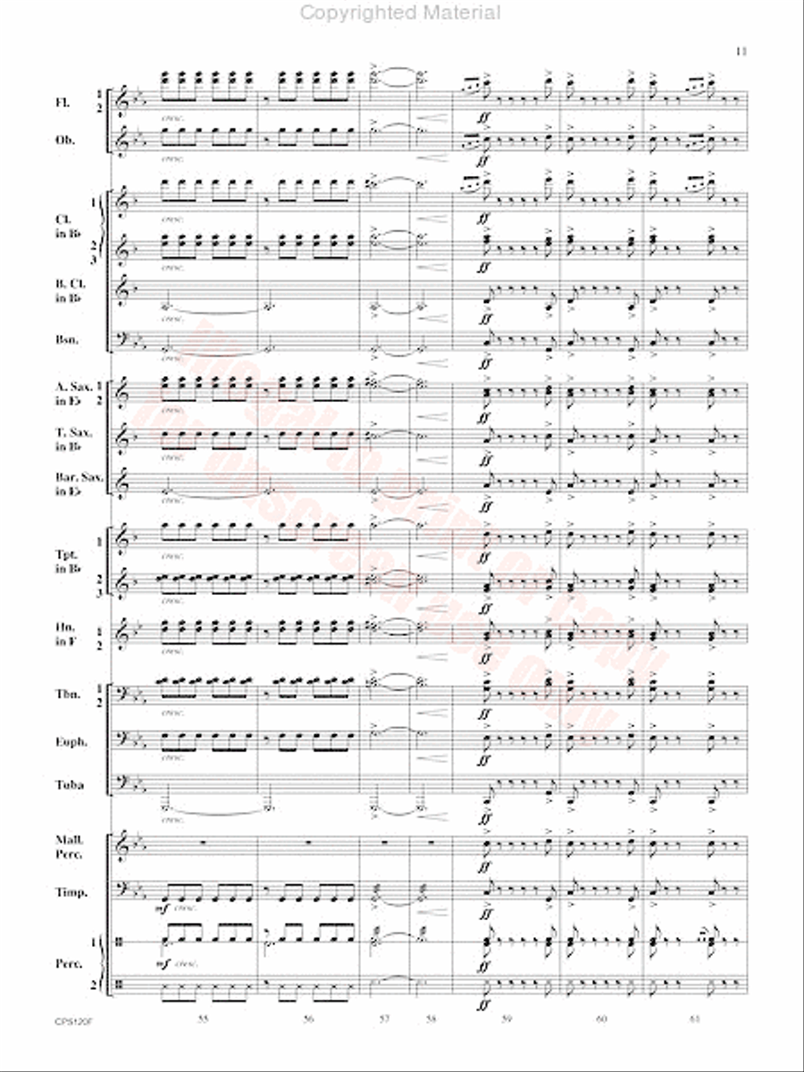 Instinct Concert Band scores gallery preview page 12