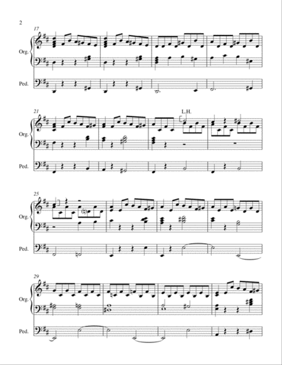 Lydian Postlude Lydian Postlude Organ Solo scores gallery preview page 1