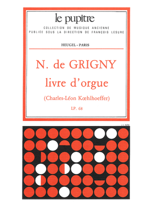 Book cover for Nicolas de Grigny: Organ