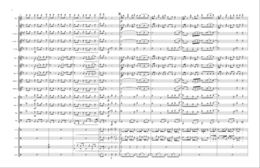 Danza Kuduro Marching Band scores gallery preview page 2