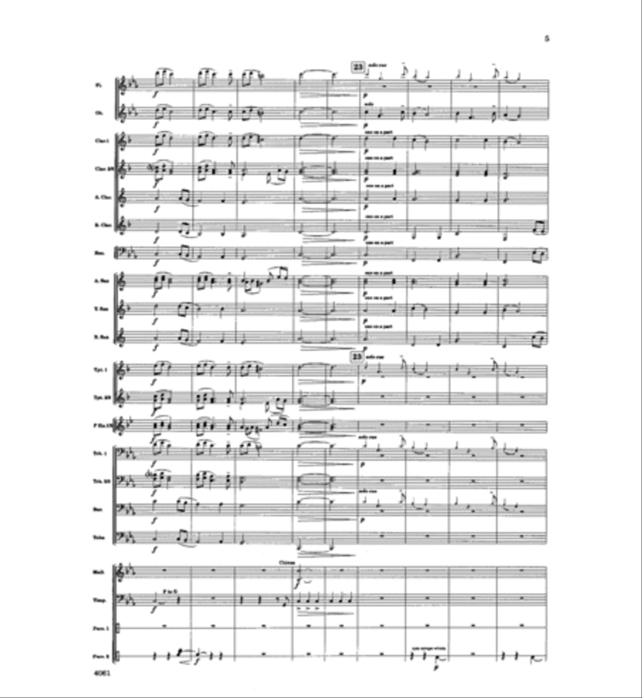 Let the Spirit Soar Let the Spirit Soar Concert Band scores gallery preview page 4