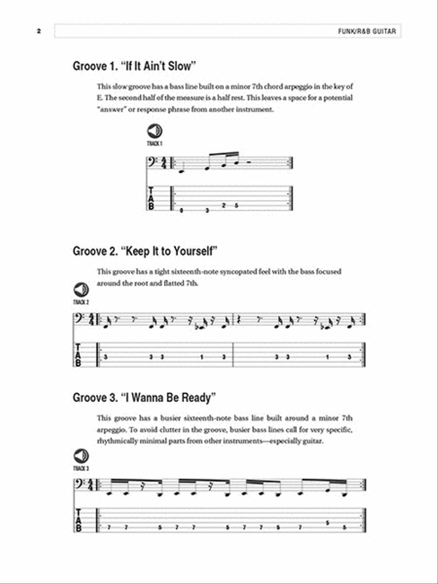 Funk/R&B Guitar Electric Guitar scores gallery preview page 4