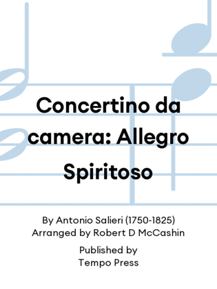 Concertino da camera: Allegro Spiritoso
