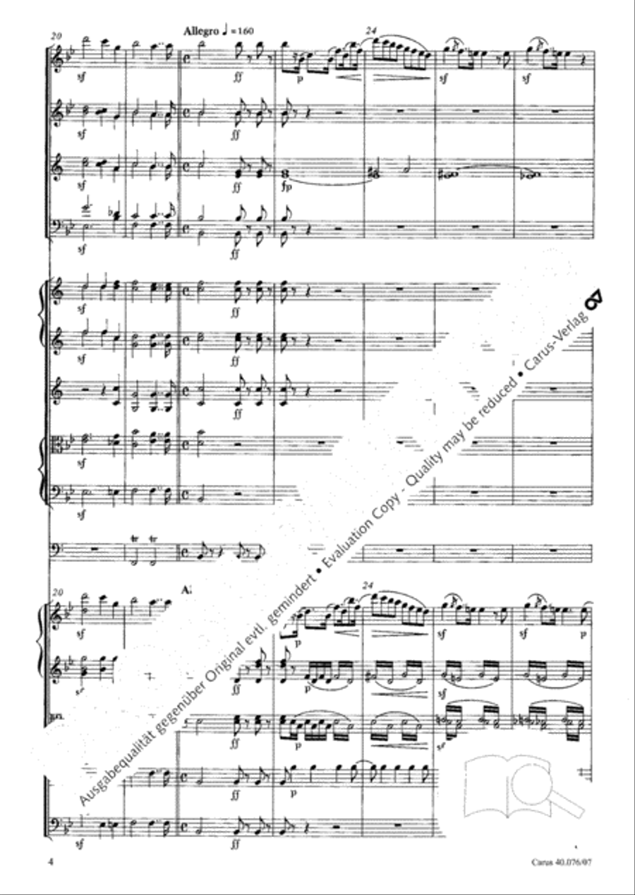 Hymn of Praise, MWV A 18 SSAATB scores gallery preview page 19