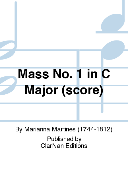 Mass No. 1 in C Major (score)