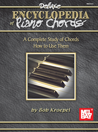 Book cover for Deluxe Encyclopedia Of Piano Chords
